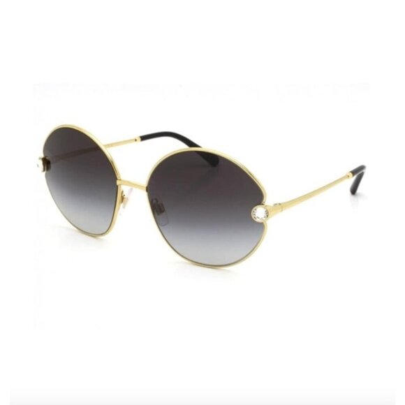 NWT Dolce & Gabbana DG2282B-028G-59 GOLD Sunglasses - Picture 1 of 5
